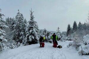 Nesreća na Bjelašnici, dva planinara prebačena na KCUS