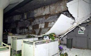 Plafon pijace se obrušio, povrijeđeno sedam osoba